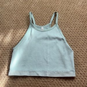 Light blue kohls work out top